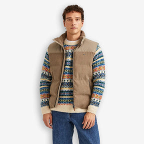 Catton Puffer Vest Khaki