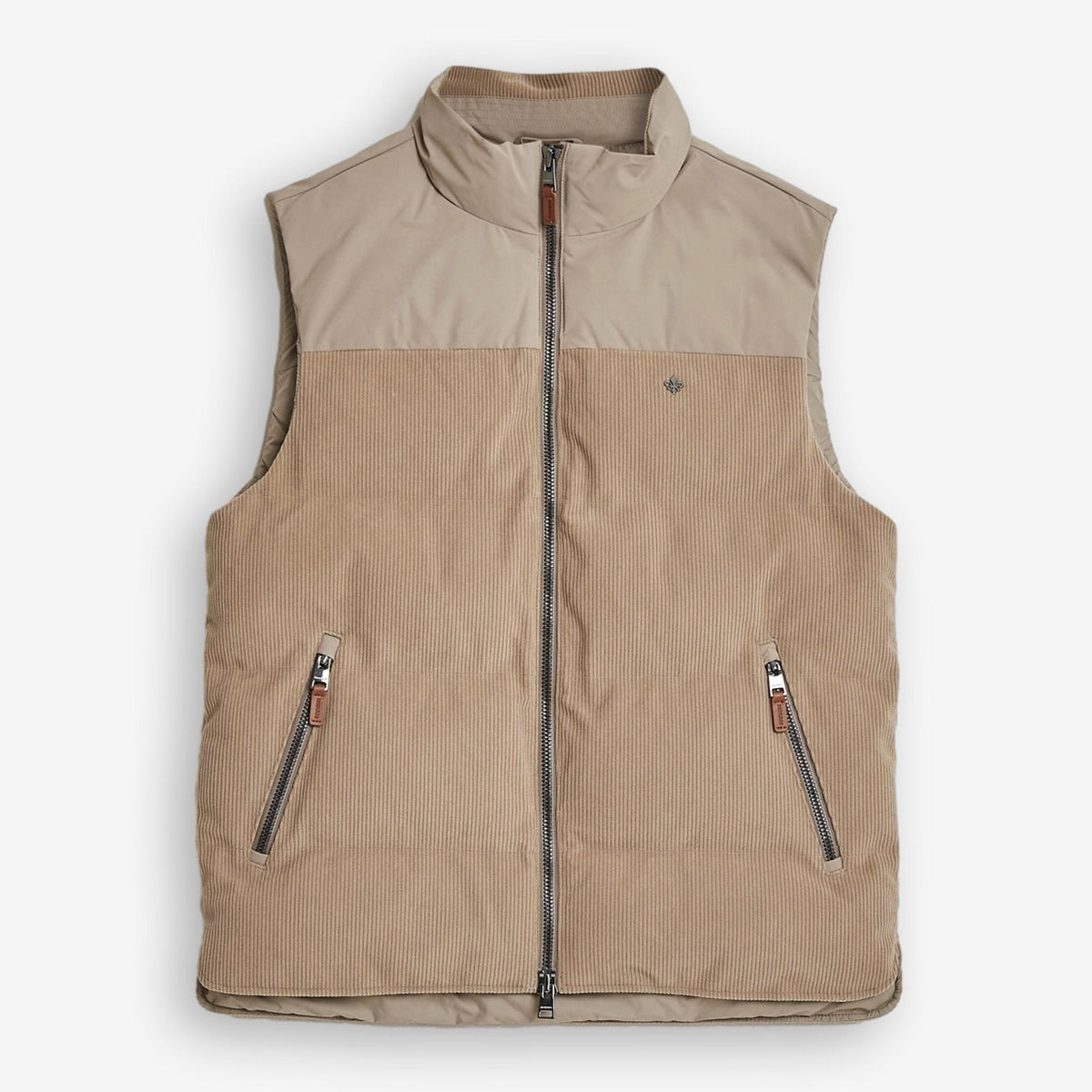 Catton Puffer Vest Khaki