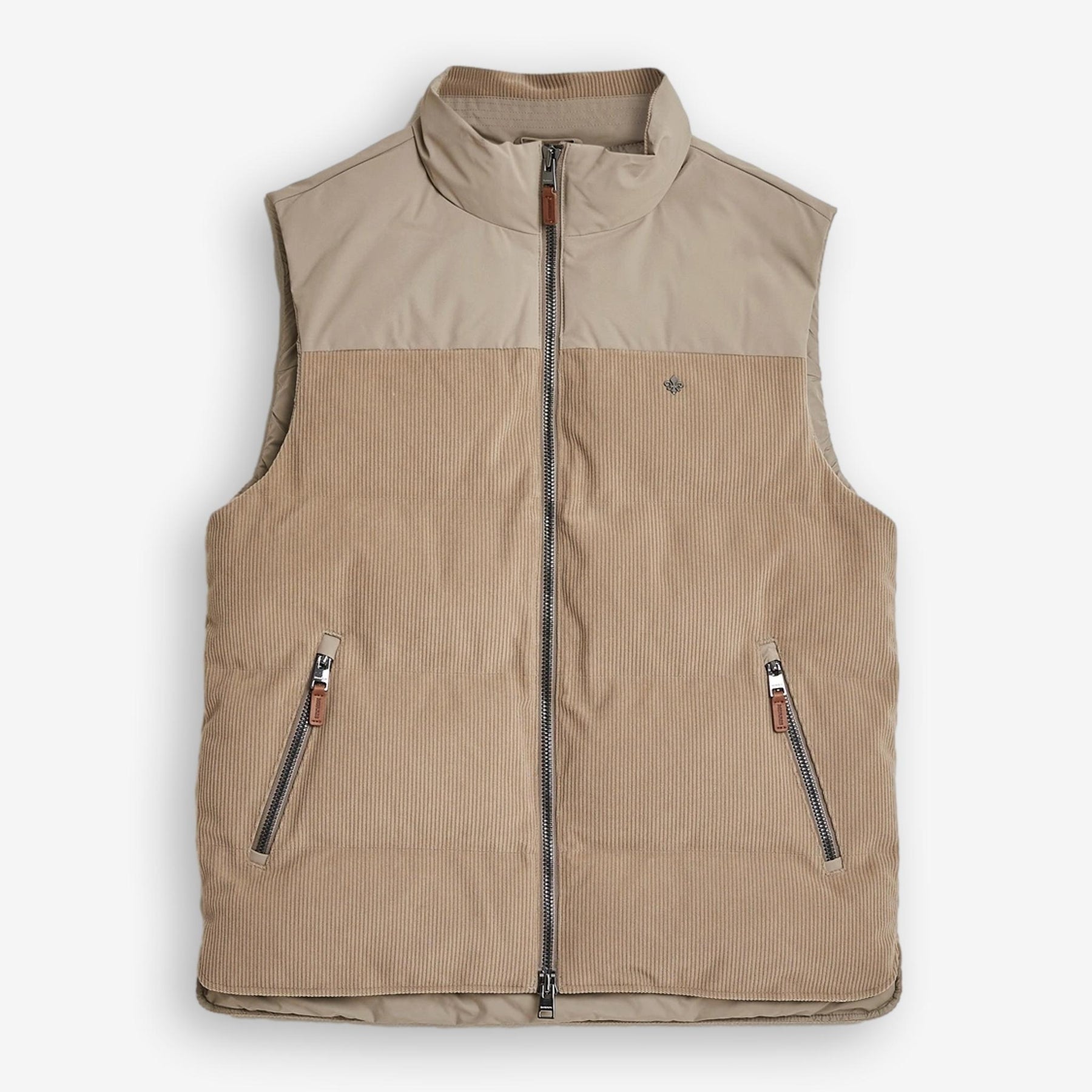Catton Puffer Vest Khaki