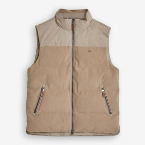 Catton Puffer Vest Khaki