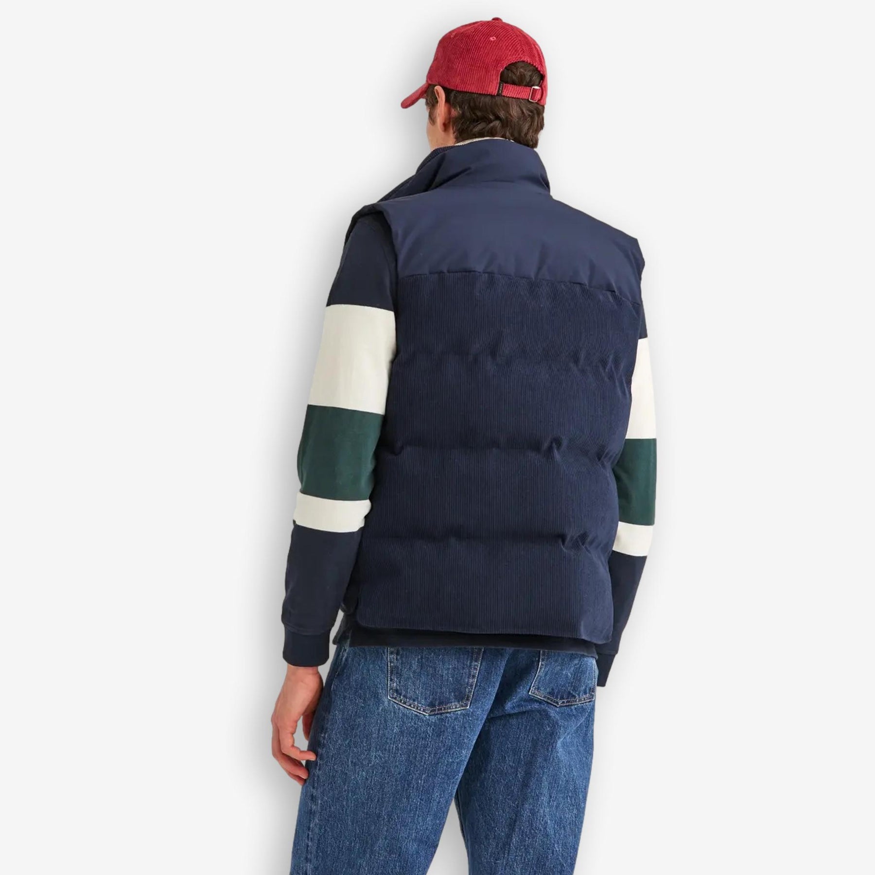 Catton Puffer Vest Navy
