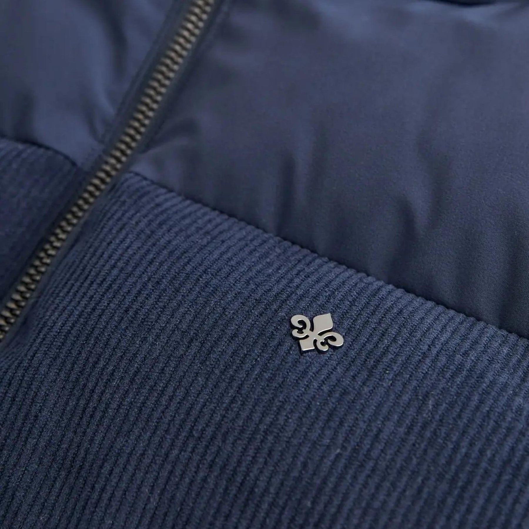 Catton Puffer Vest Navy