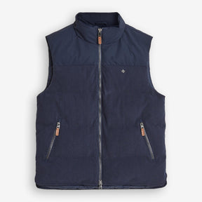 Catton Puffer Vest Navy