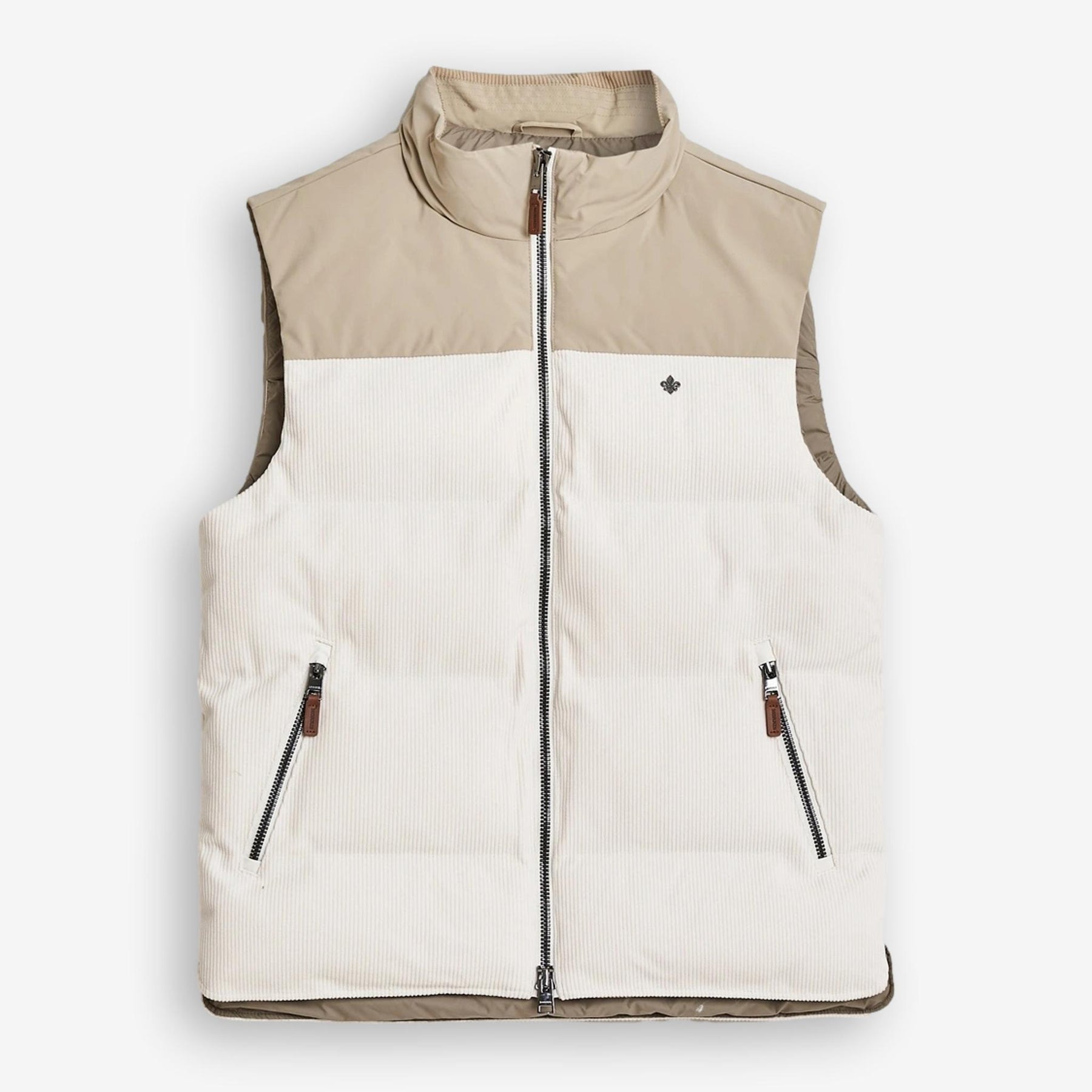 Catton Puffer Vest Offwhite-Morris Stockholm-Phrase