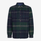 Chapter Checked Overshirt Green-Barbour-Phrase