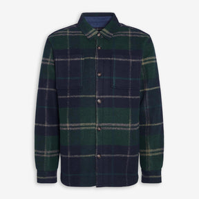 Chapter Checked Overshirt Green-Barbour-Phrase