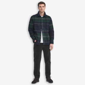 Chapter Checked Overshirt Green-Barbour-Phrase