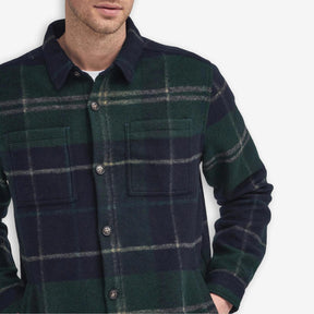 Chapter Checked Overshirt Green-Barbour-Phrase