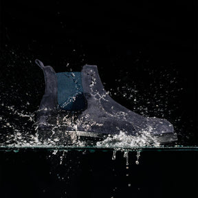 Chelsea Boots Suede Waterproof Navy