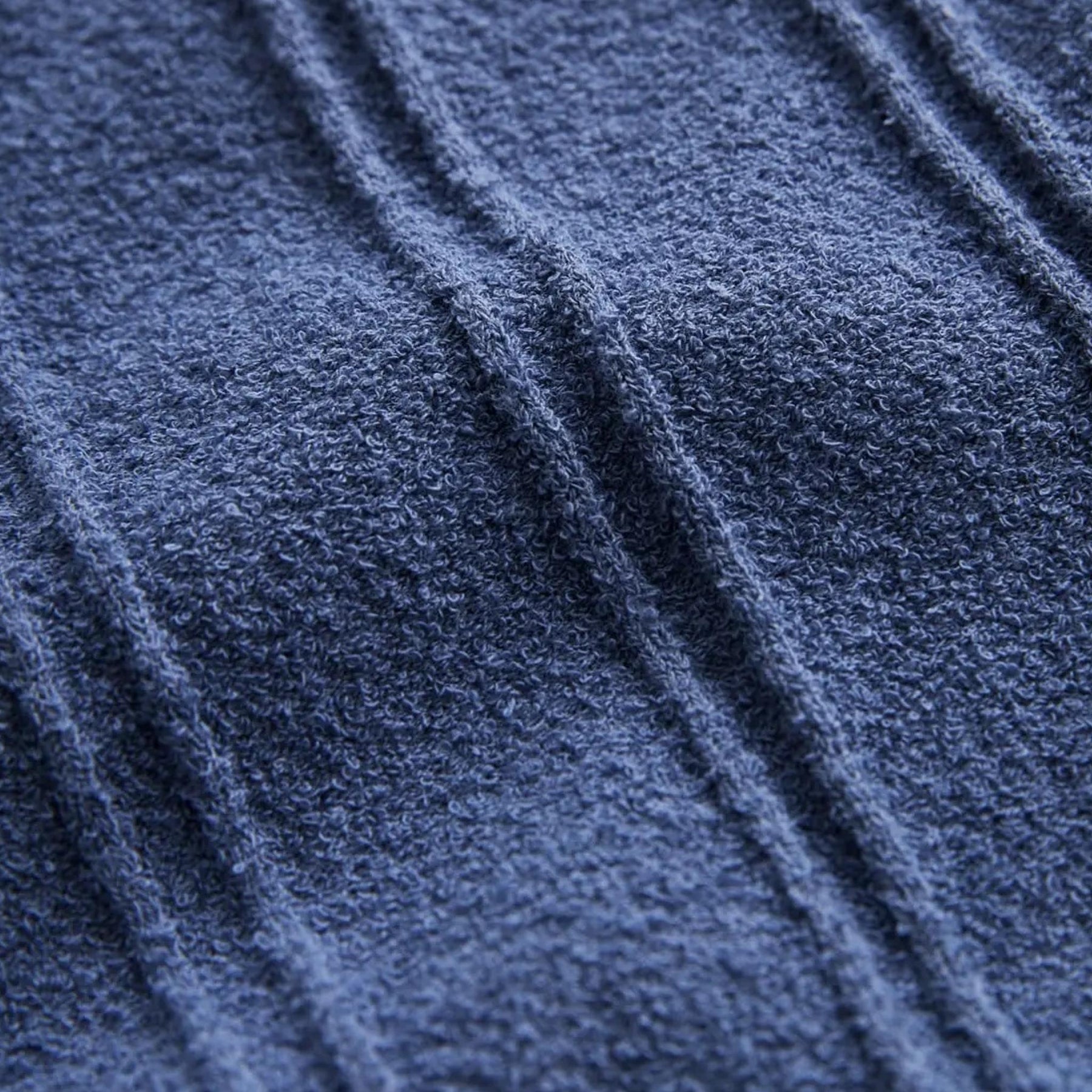 Clayton Knitted Short Sleeve Shirt Blue