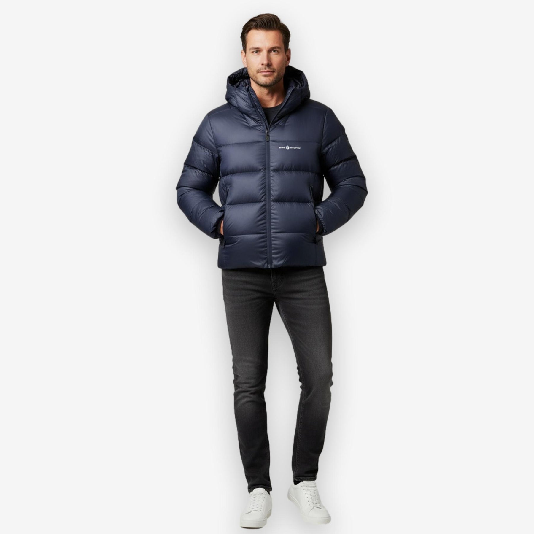 Cloud Down Hood Dark Navy