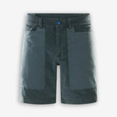 Corduroy Blocked Shorts Blue