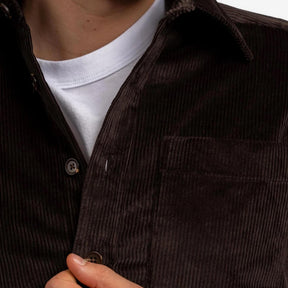 Corduroy Overshirt Brown