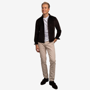 Corduroy Overshirt Brown