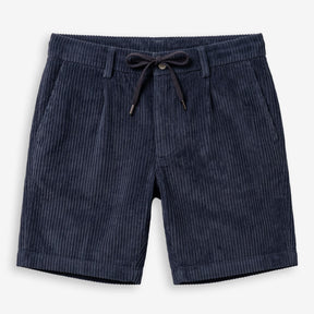 Corduroy Shorts Navy