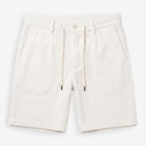 Corduroy Shorts White
