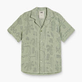 Cuba Crochet Shirt Galbanum