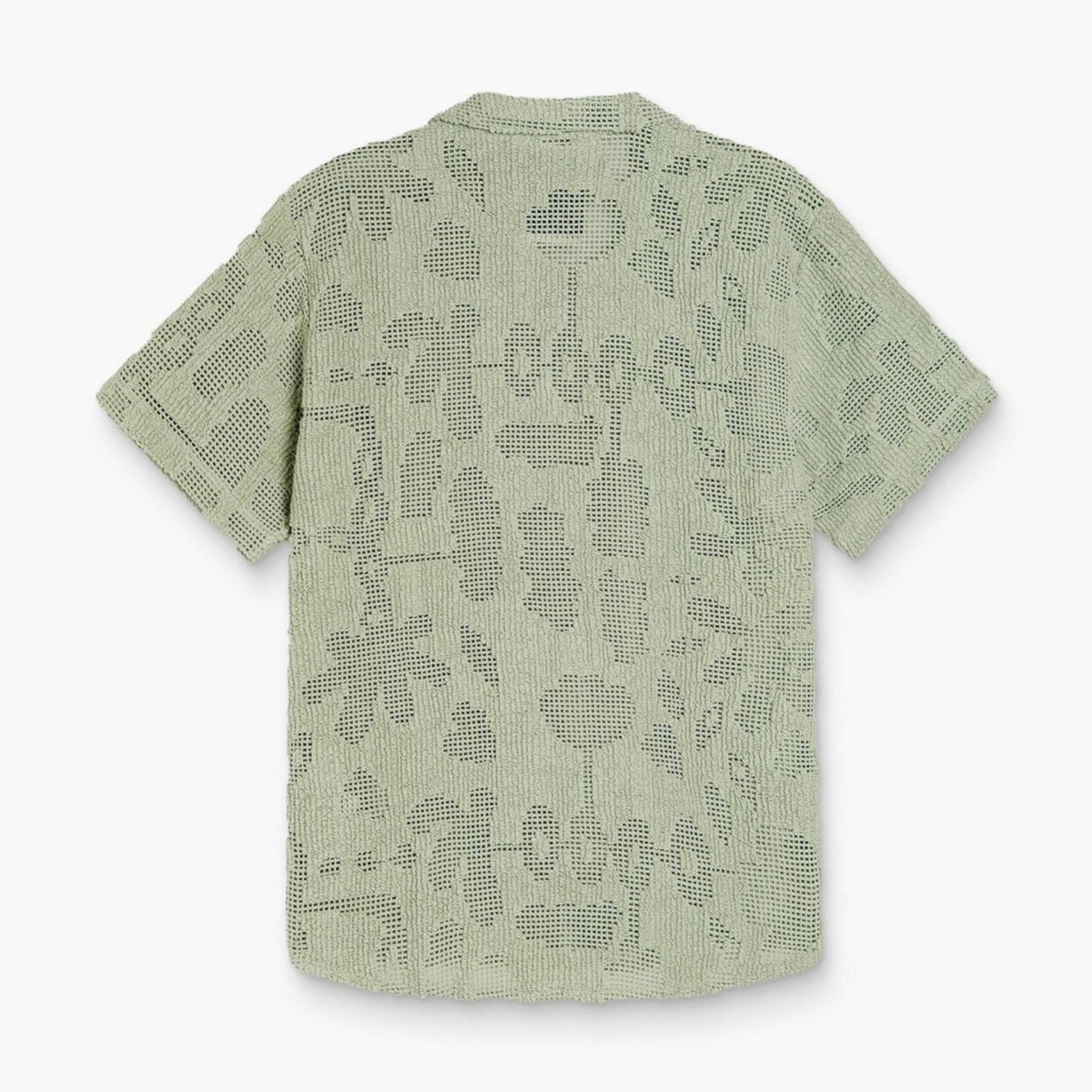 Cuba Crochet Shirt Galbanum