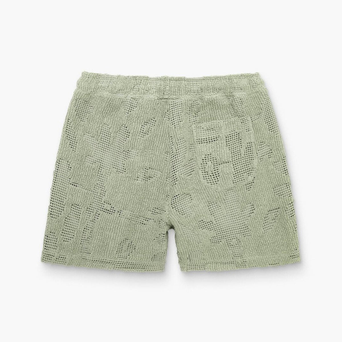 Cuba Crochet Shorts Galbanum