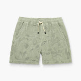 Cuba Crochet Shorts Galbanum