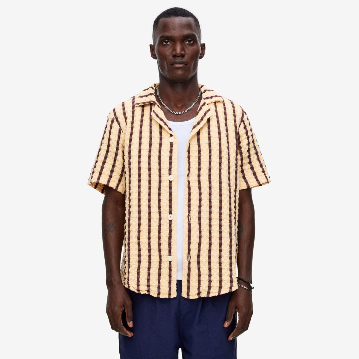 Cuba Waffle Shirt Tartufo