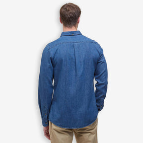 Denim Crest Shirt Chambray Blue