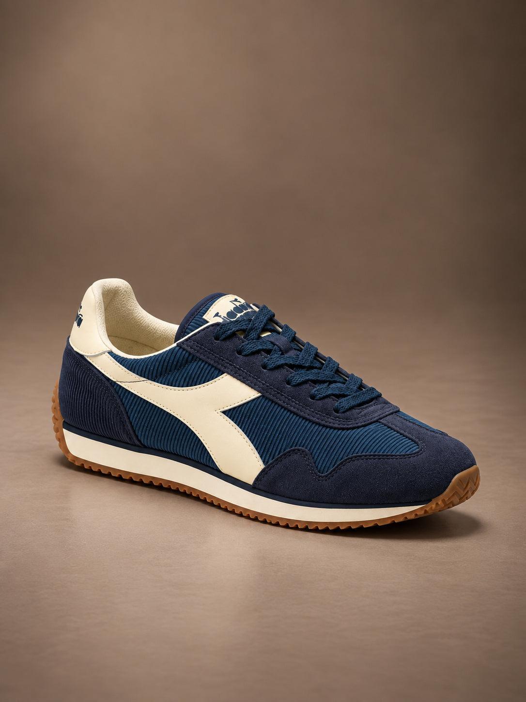 Equipe Corduroy Sneaker Blue Caspian Sea