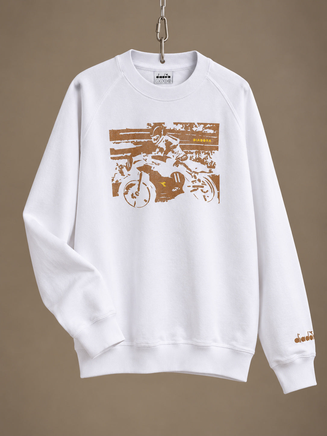 Legacy Crewneck Racing White