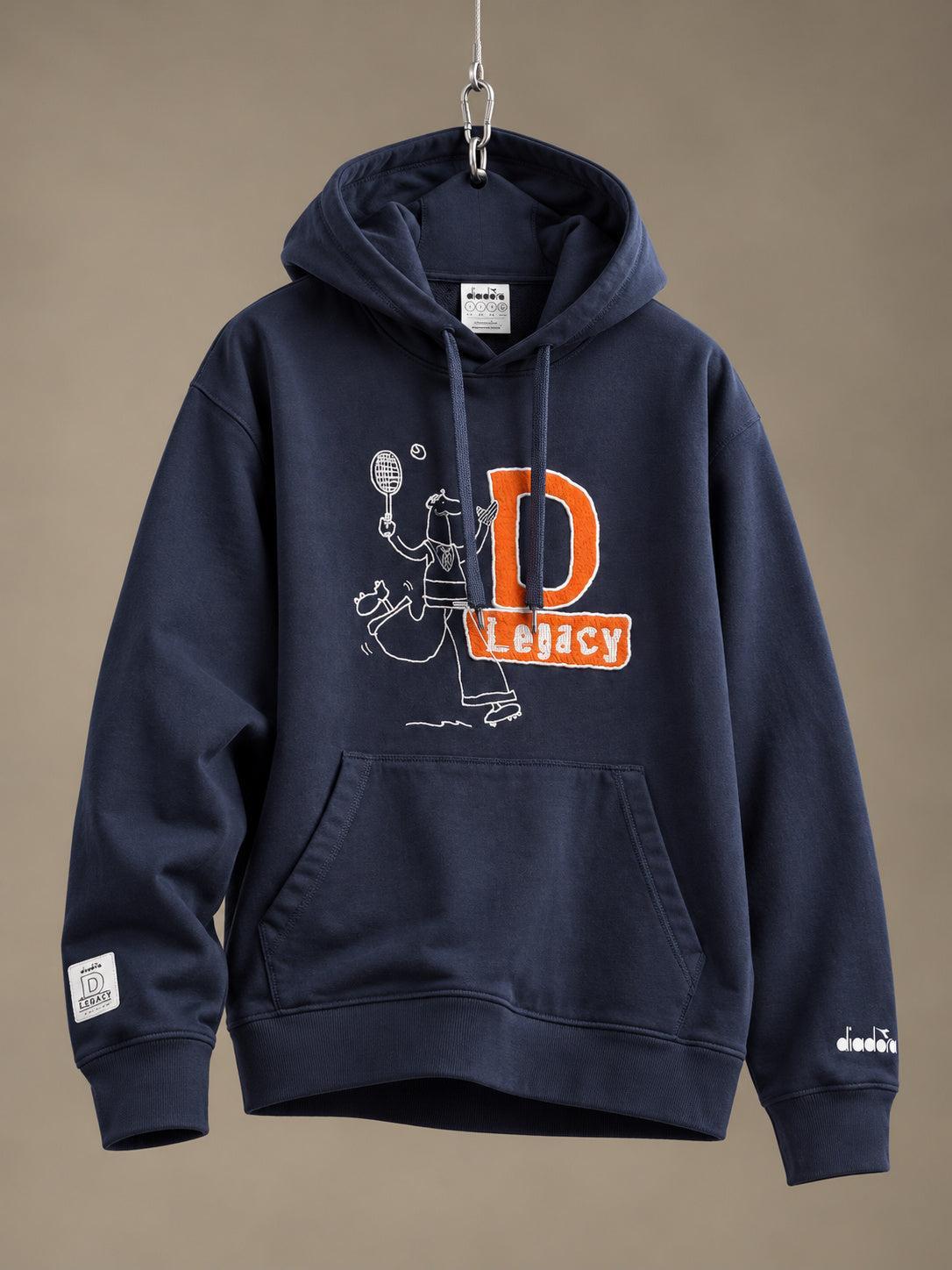 Diadora X Palmes Legacy Hoodie Blue