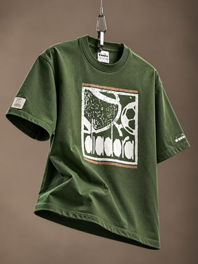 Diadora X Palmes Legacy T-shirt Green