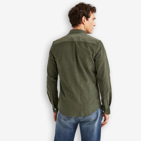 Douglas Corduroy Shirt Olive