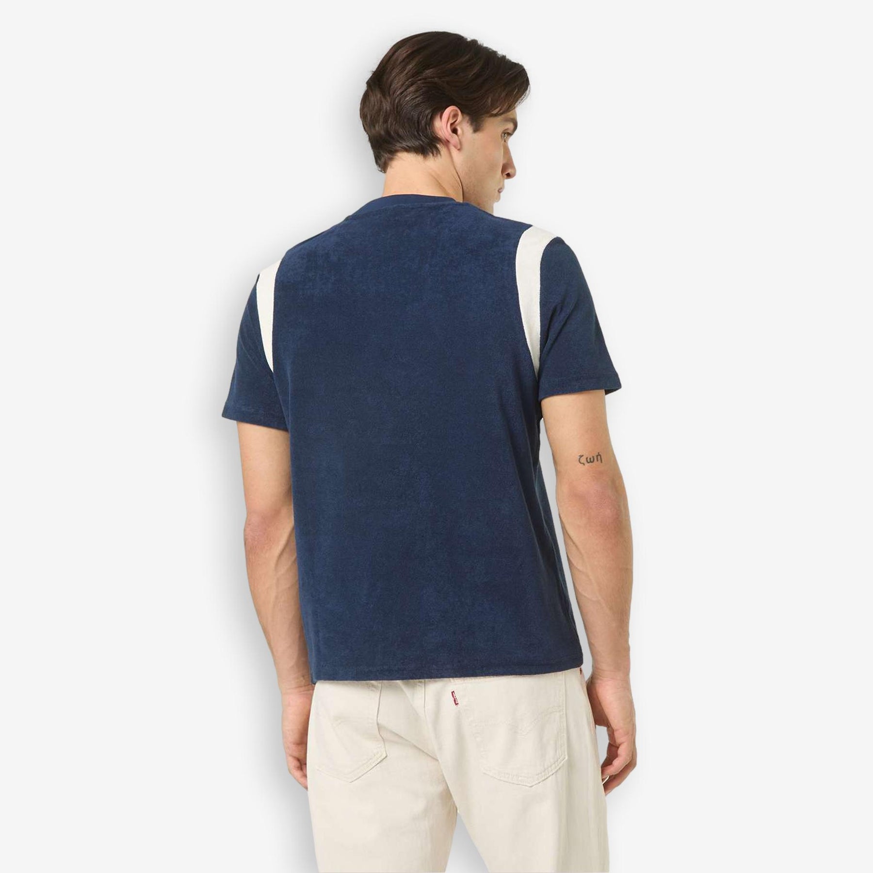 Empoli Cotton Terry T-Shirt Blue