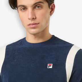 Empoli Cotton Terry T-Shirt Blue