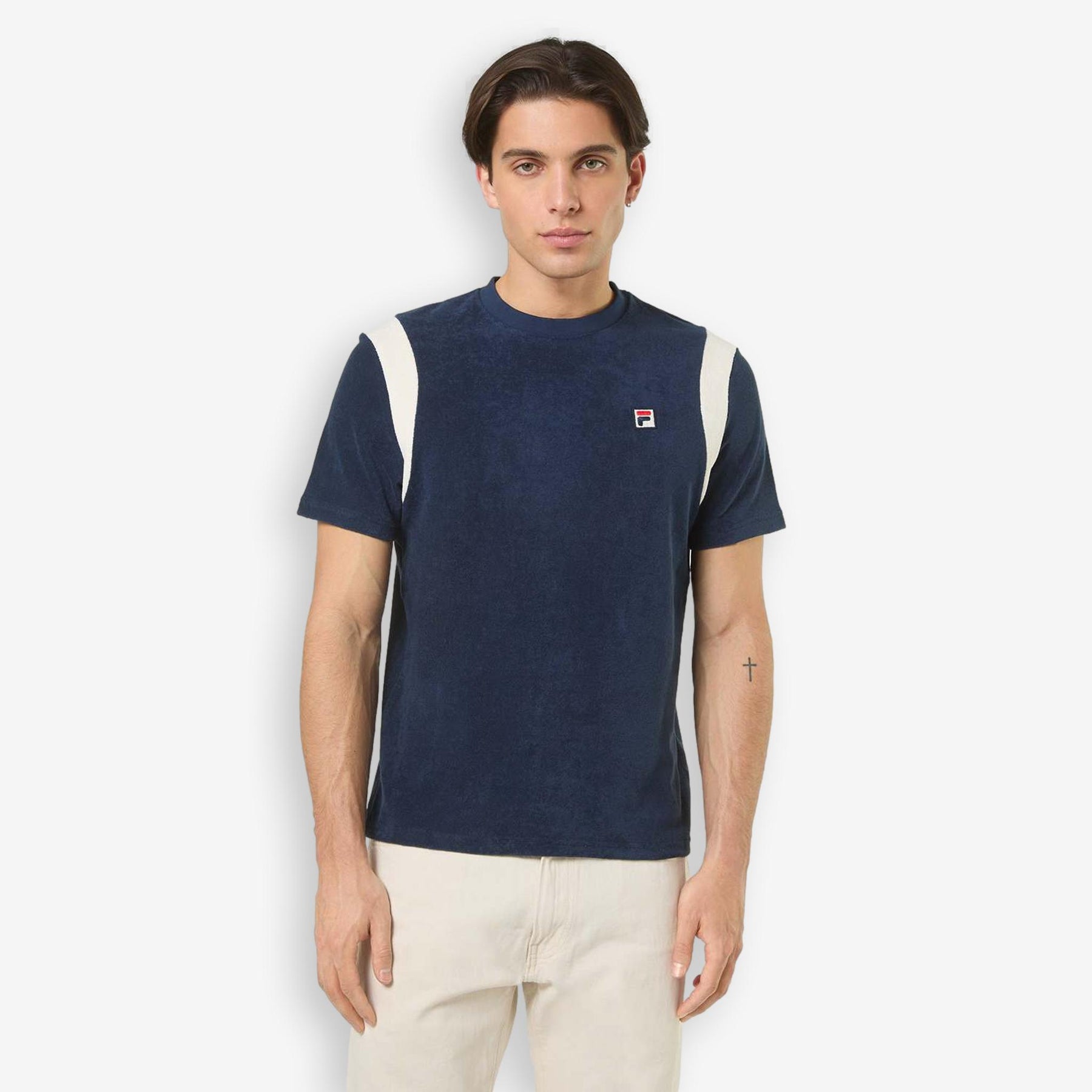 Empoli Cotton Terry T-Shirt Blue