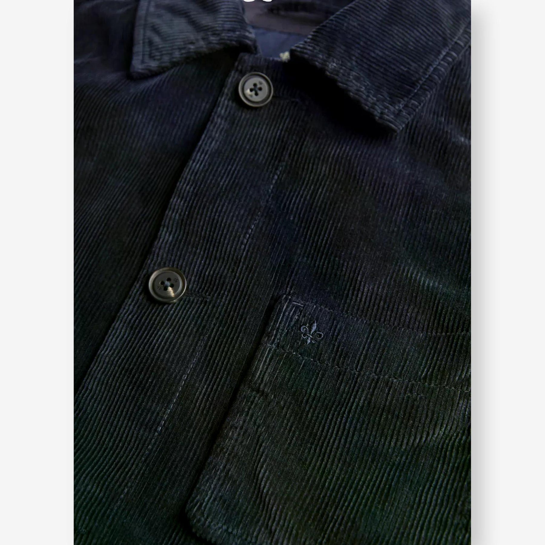 Fenix Cord Shirt Jacket Navy