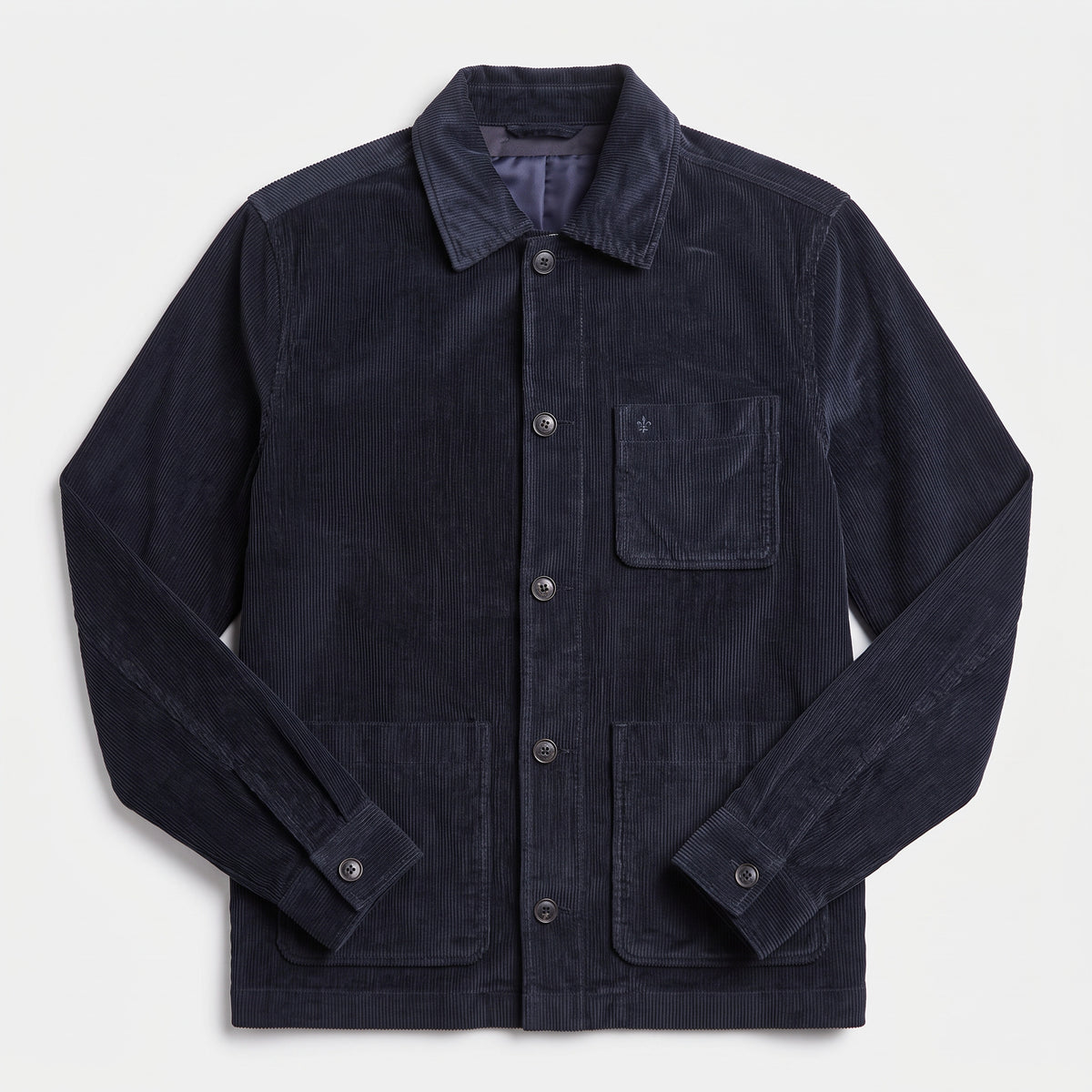 Fenix Cord Shirt Jacket Navy