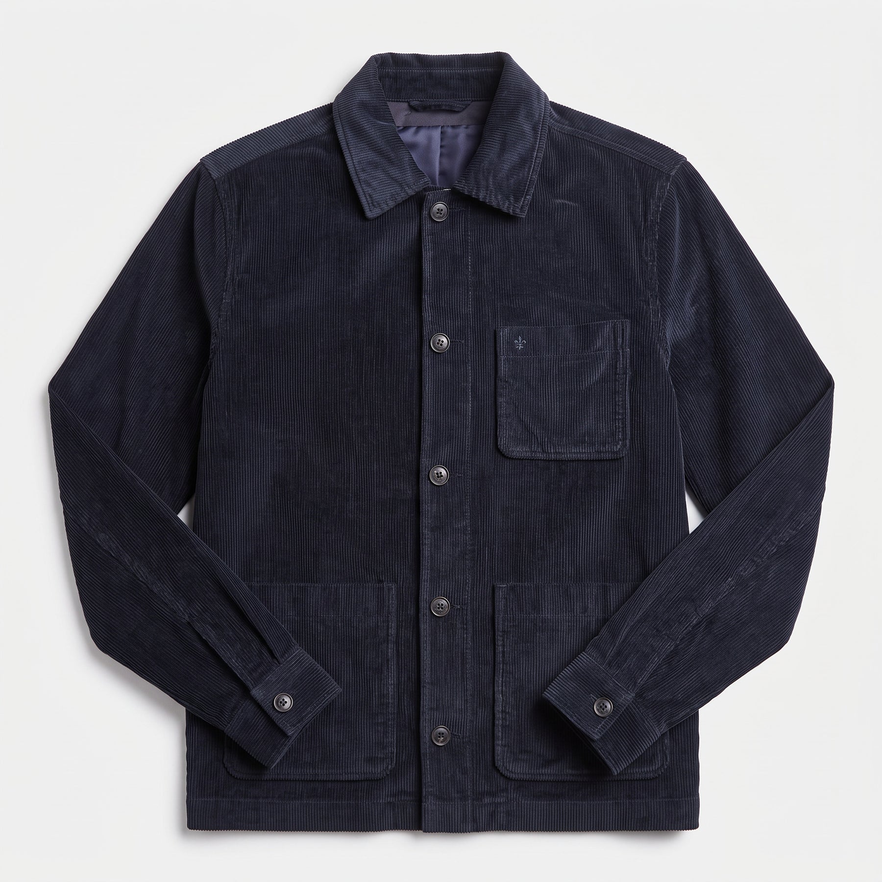 Fenix Cord Shirt Jacket Navy