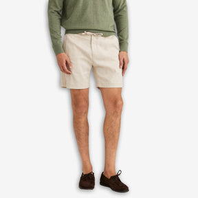 Fenix Linen Shorts Offwhite