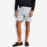 Fenix Seersucker Shorts Blue