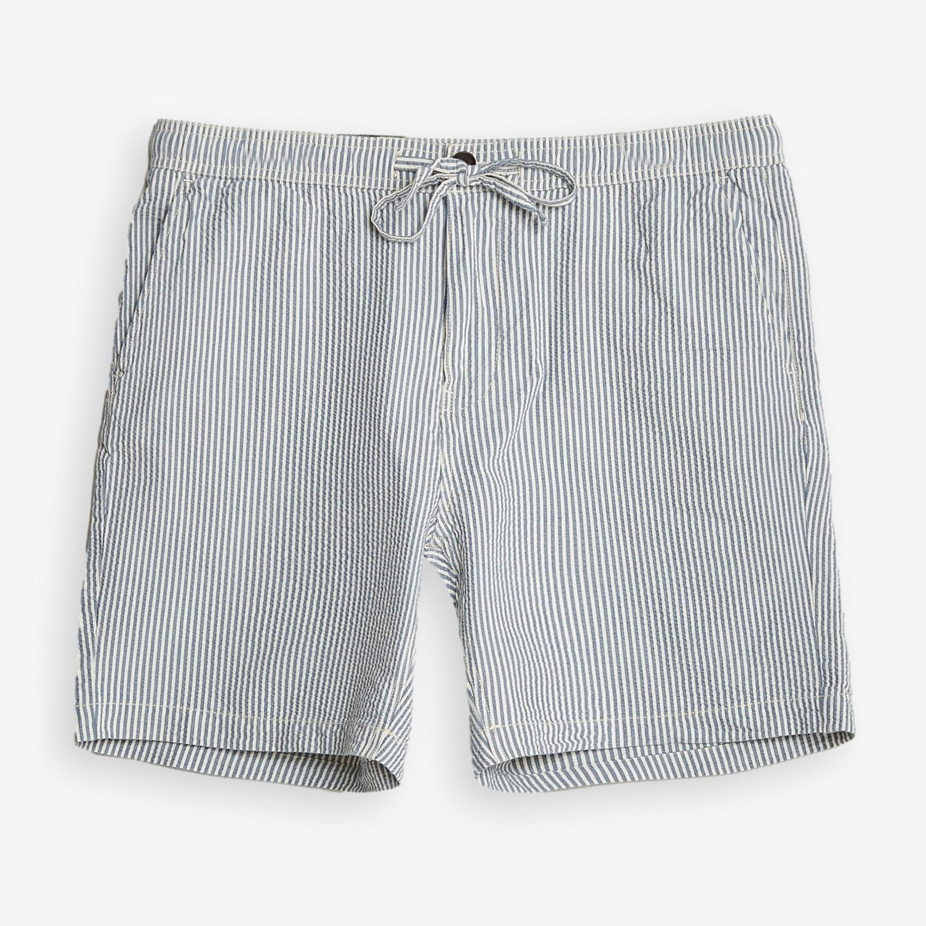 Fenix Seersucker Shorts Blue