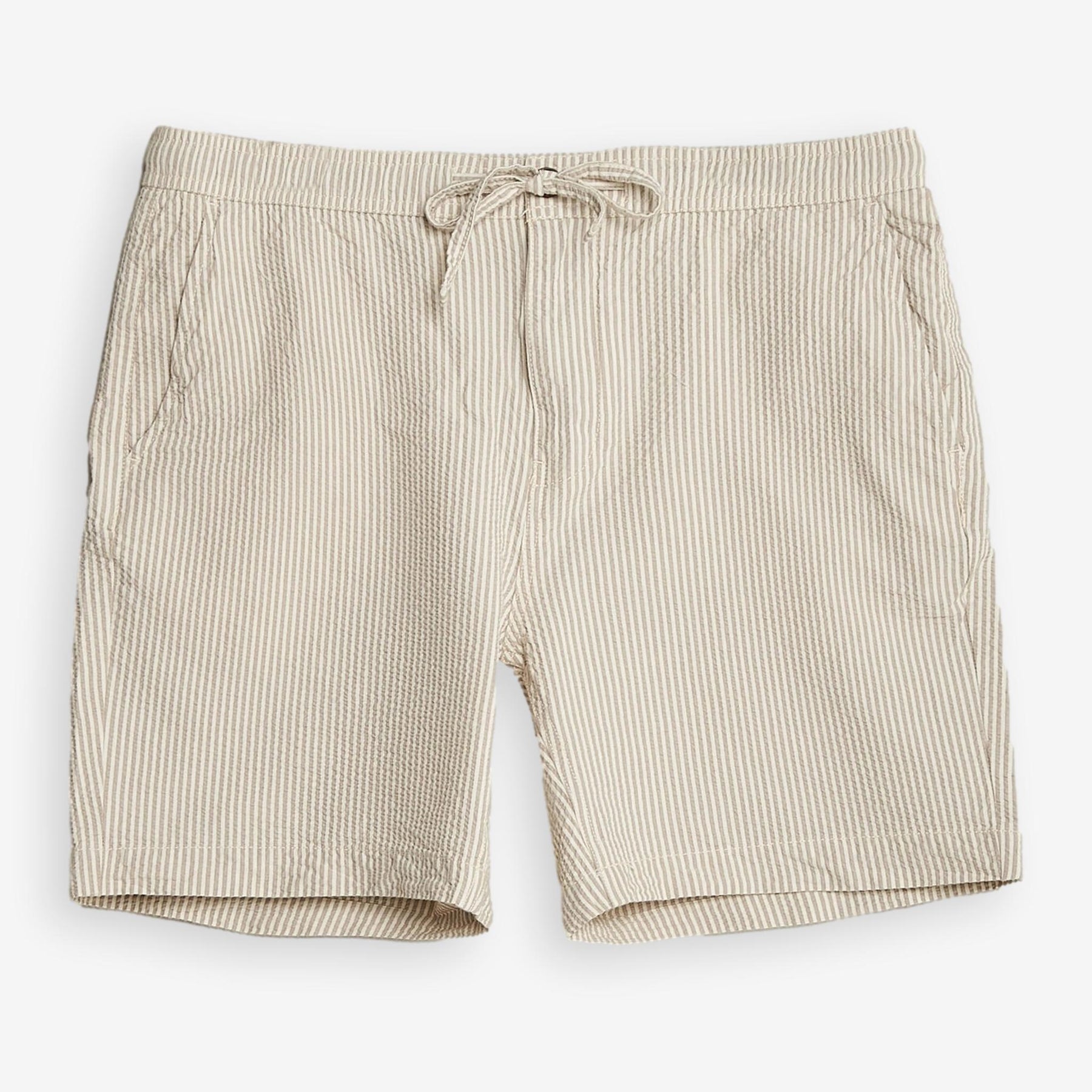Fenix Seersucker Shorts Khaki