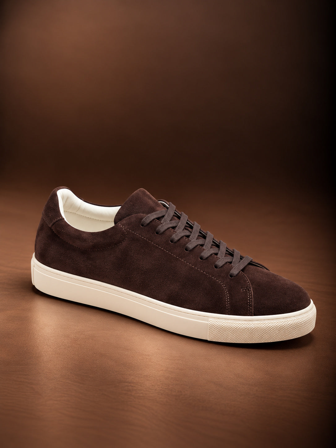 Sneaker 1 Suede Waterproof Brown
