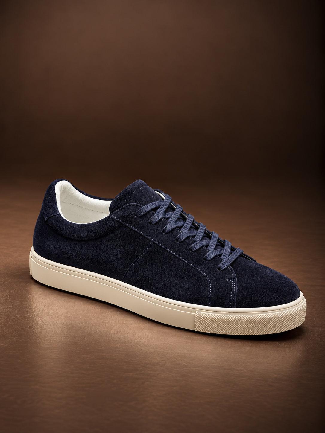 Sneaker 1 Suede Waterproof Navy