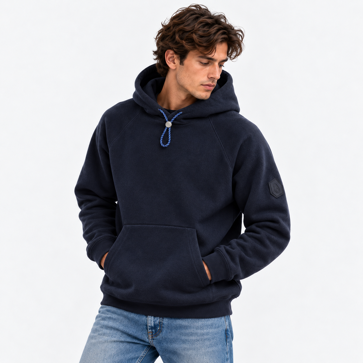 Flow Hoodie Dark Navy