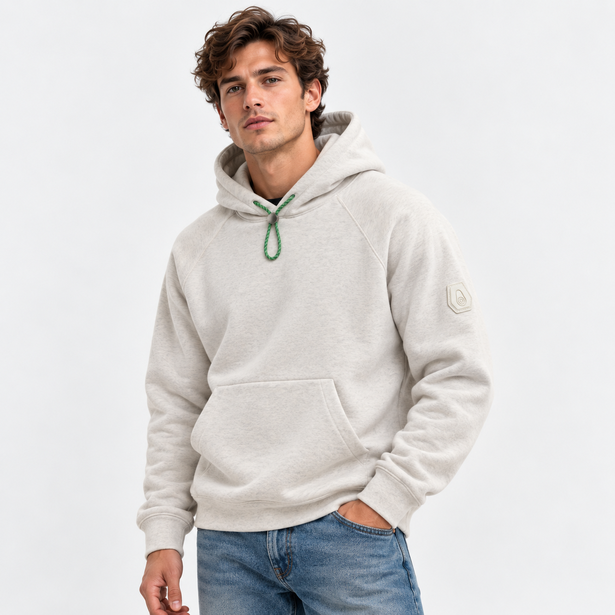 Flow Hoodie Light Grey