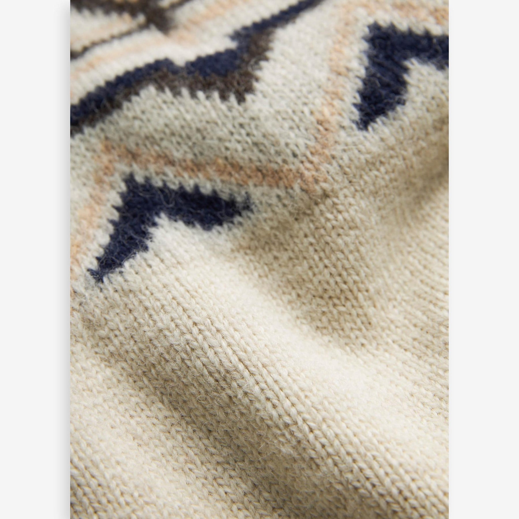 Hadley Zip Cardigan Offwhite