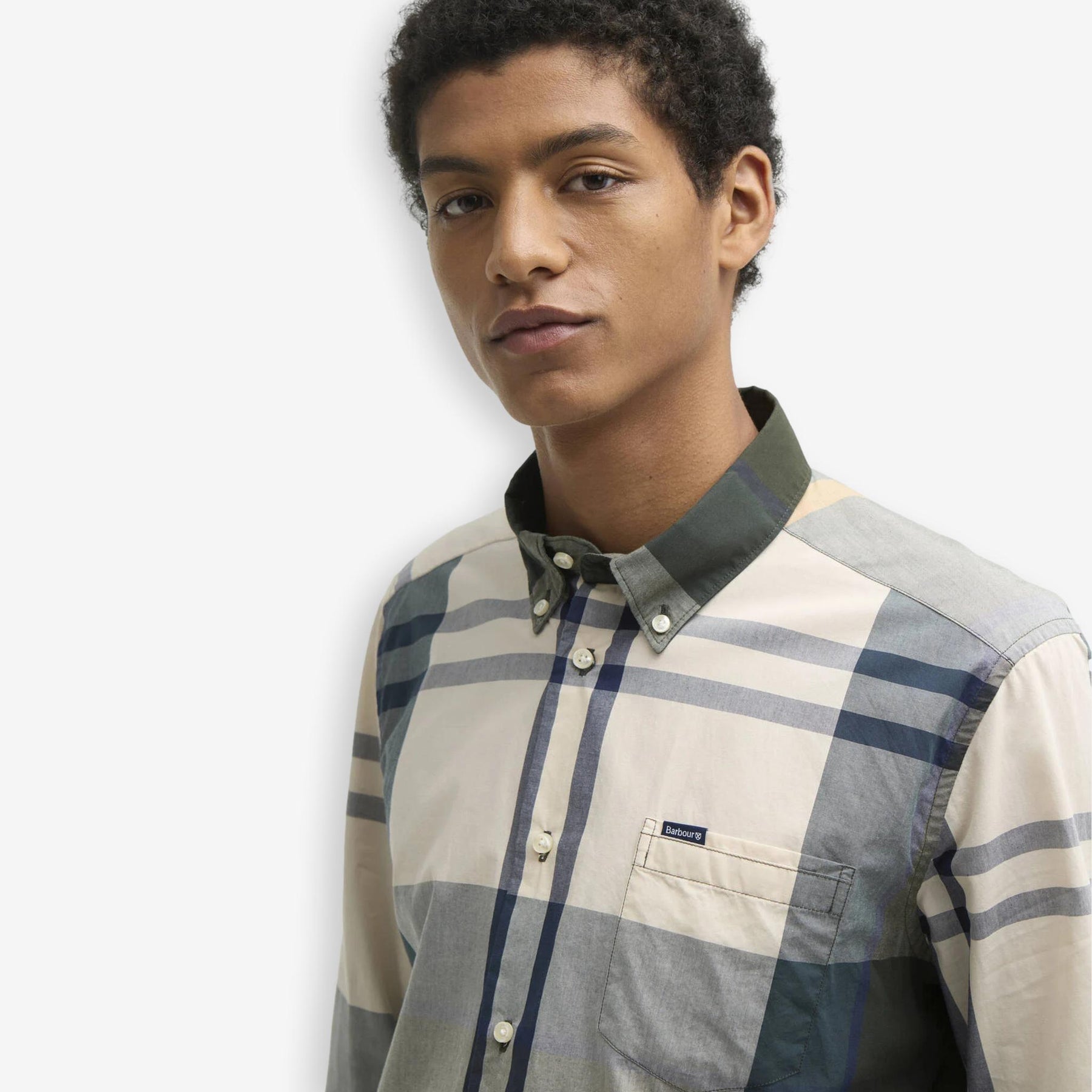 Harris Cotton Shirt Ancient Tartan