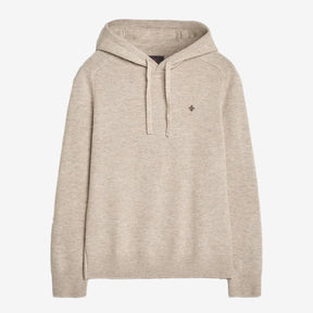 Hertford Merino Hoodie Khaki