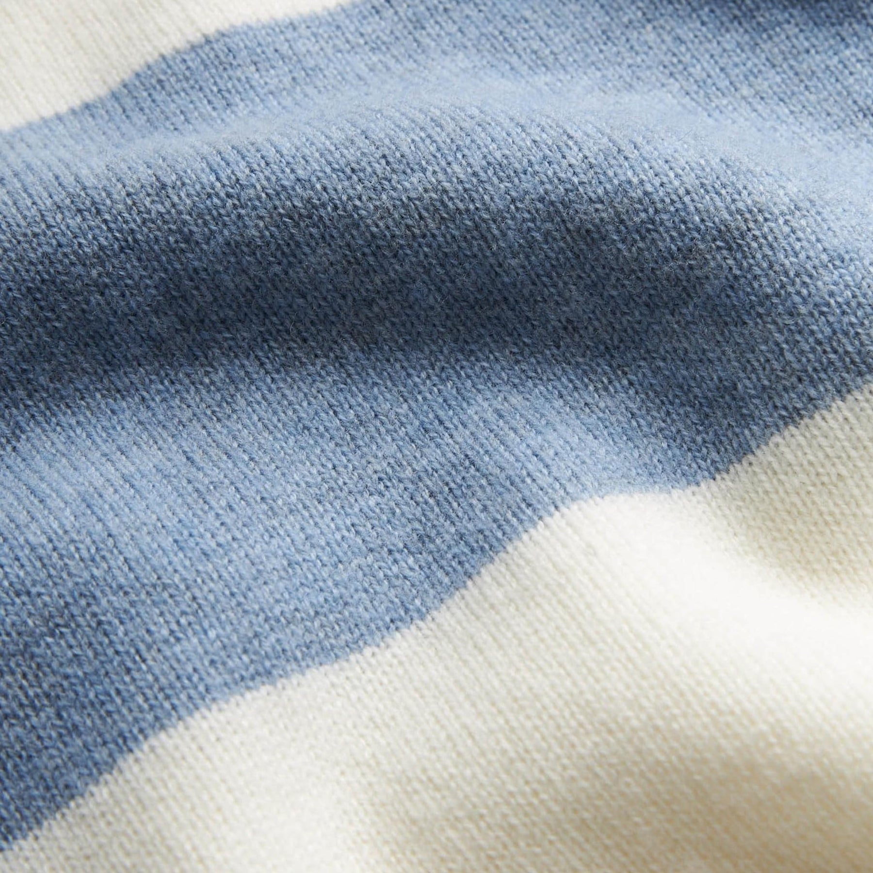 Hertford Knitted Polo Blue