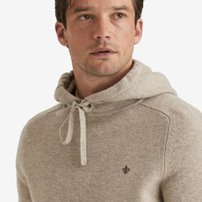 Hertford Merino Hoodie Khaki